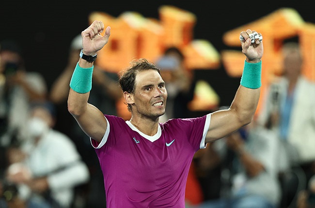Rafael Nadal. (Photo by Mark Metcalfe/Getty Images)
