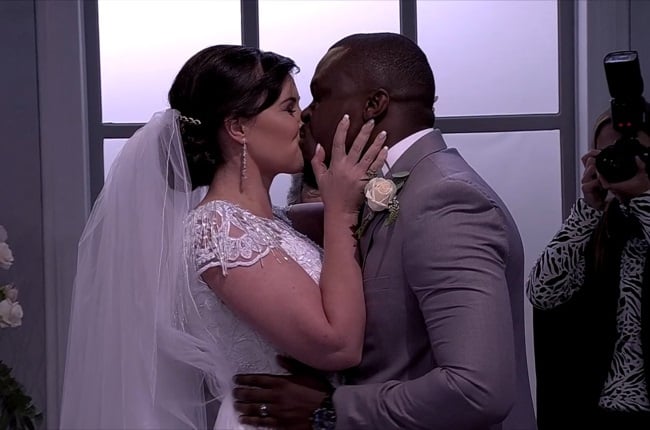 One of Hillside’s favourite couples, Alexa Welman (Carina Nel) and Fikani Chauke (Nicholas Nkune), recently got hitched on the show. (PHOTO: Supplied)