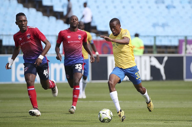 Nicholus Lukhubeni of Mamelodi Sundowns during the Absa Premiership 2019/20 football match between Sundowns and Chippa at Loftus Stadium, Pretoria on 15 February 2020.