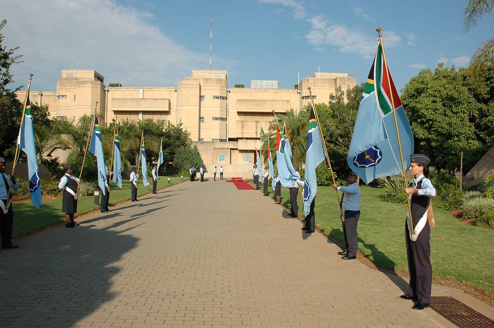 Falling apart The South African Air Force’s headquarters in Pretoria 