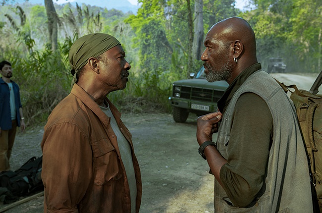 Clarke Peters as Otis and Delroy Lindo as Paul in 