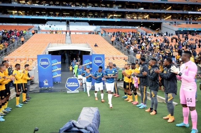 Kaizer Chiefs' centreback Given Msimango says, just like they did in 2022, Amakhosi will give Mamelodi Sundowns the guard of honour should they arrive at FNB Stadium as champions. 
(Lefty Shivambu/Gallo Images)