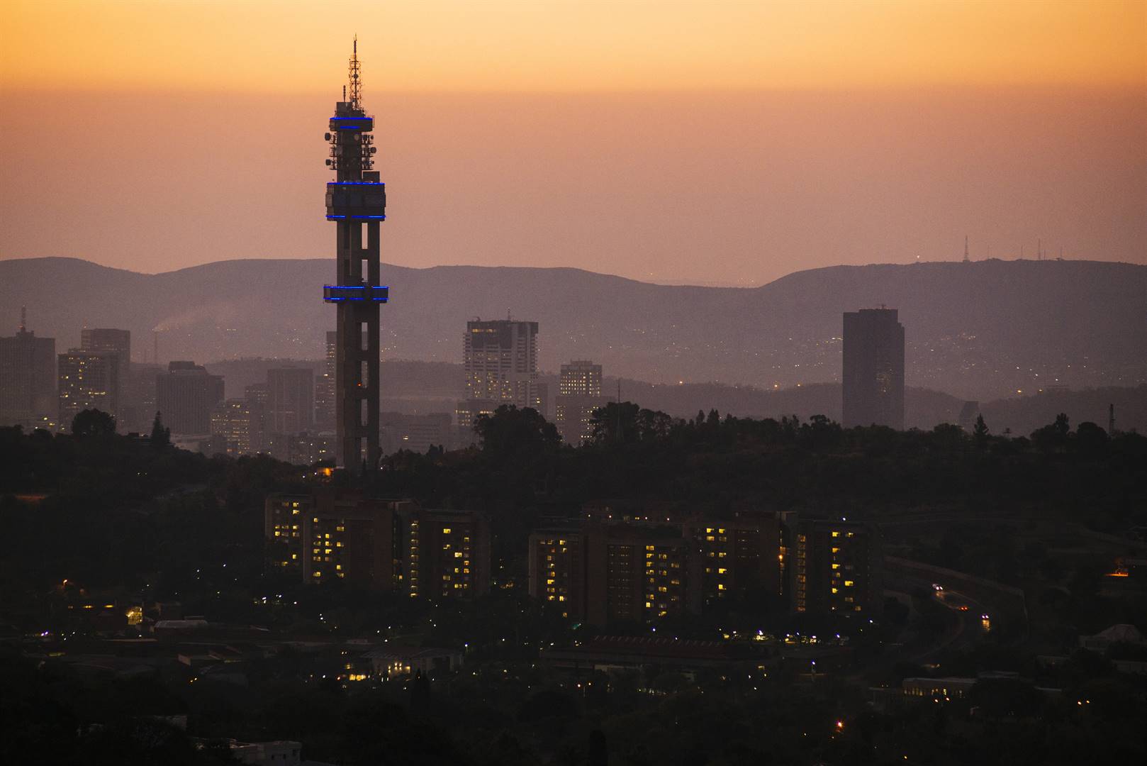 Die Telkom-toring in Pretoria. Foto: Getty Images