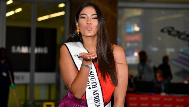 Miss SA 2019 Sasha-Lee Olivier. Photo by Frennie Shivambu/Gallo Images via Getty Images