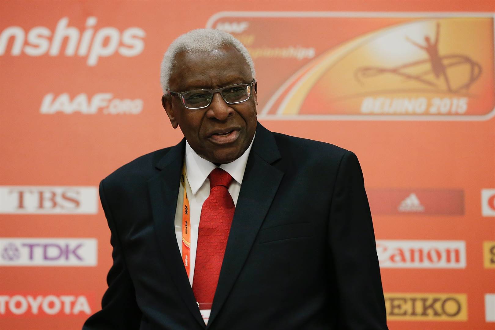Lamine Diack in 2015 toe hy nog hoof van die IAAF was.Foto: Getty Images
