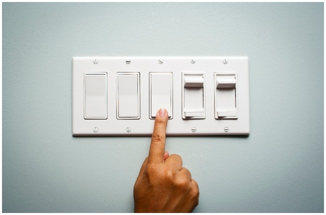 Unplugging appliances from their wall sockets and making sure wall sockets are switched off is an effective way to save electricity.