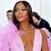 Naomi Campbell wears lipstick when she works out at home in self-isolation