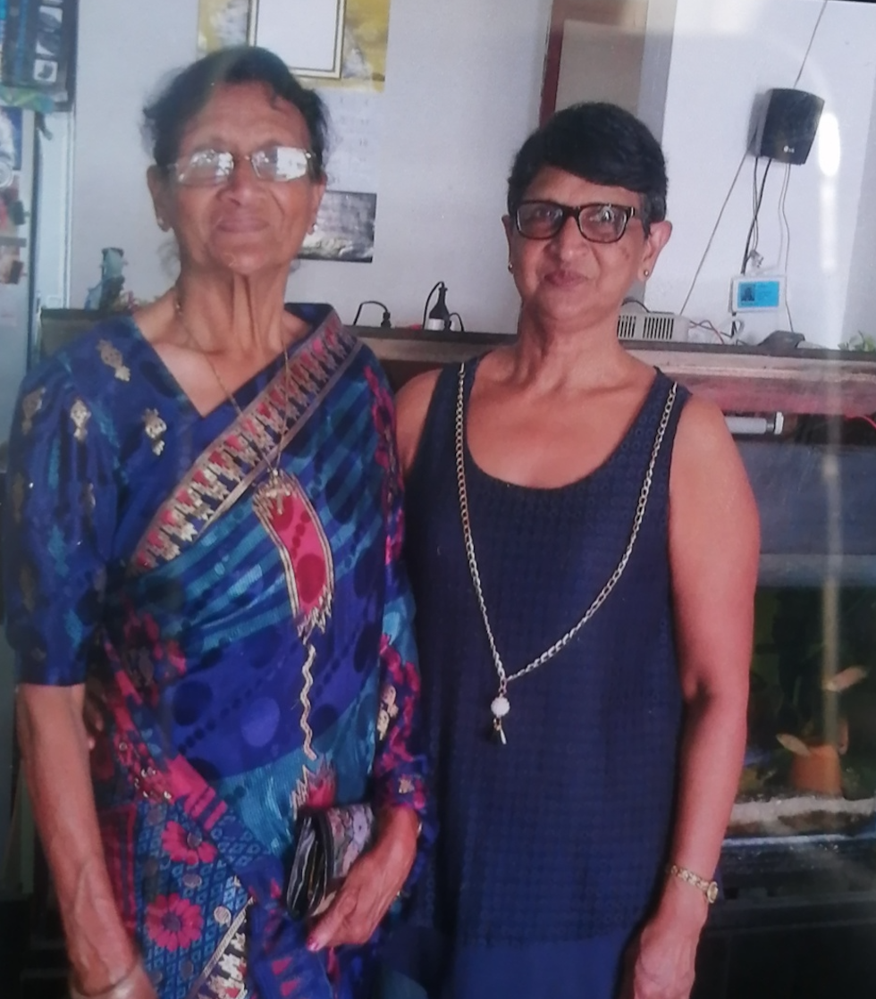 Mumsie with her mother (supplied) 