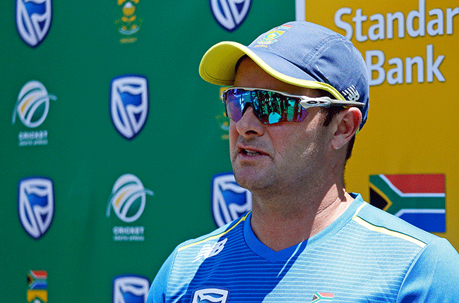 Proteas head coach Mark Boucher