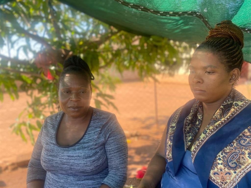 Sisters, Cylvia Manganye (45) and Katlego Maluleka (35) expressed frustration over rumours that were spread about their brothers' deaths. Photo by Keletso Mkhwanazi