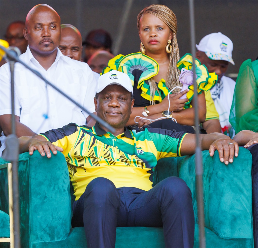Paul Mashatile during the ANC 112th anniversary at Mbombela Stadium on 13 January 2024.