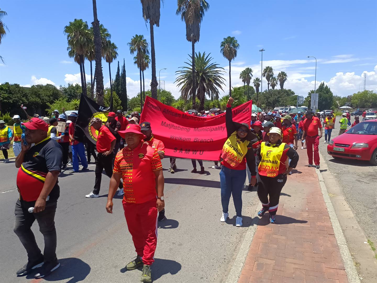 Matjabeng Employees Show Their Disgust With Khalipha In Peaceful March ...