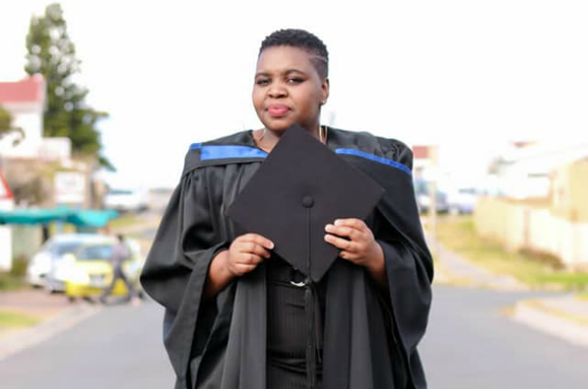 Graduate Bulelwa Madikane.