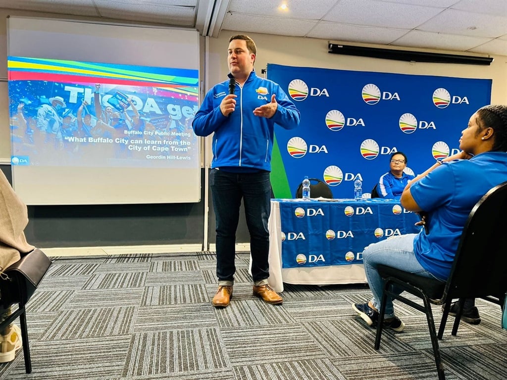 News24 | DA deploys Cape Town Mayor Hill-Lewis to remind Eastern Cape voters 'what the party has delivered'