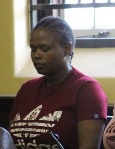 Nonhlanhla Mthunywa, who said she's remorseful. Photo by Bulelwa Ginindza