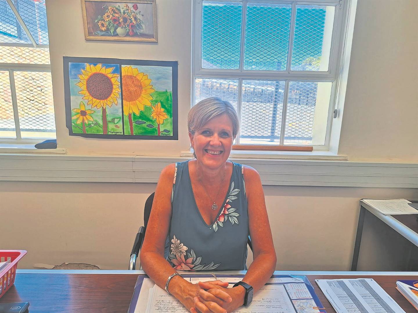 Lee-Ann Kannemeyer, principal at Seven Steps Academy for the Deaf, retires at the end of March.PHOTO: SUPPLIED