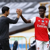 Bukayo Saka's first Premier League goal keeps Arsenal in Euro race