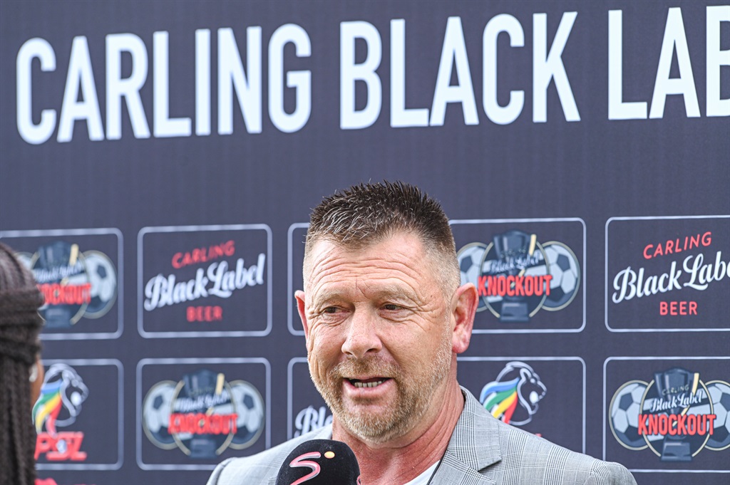 Eric Tinkler, coach of Cape Town City FC during the Carling Knockout match between Golden Arrows and his team at the Mpumalanga Stadium on 21 October 2023 in Hammarsdale, South Africa. 