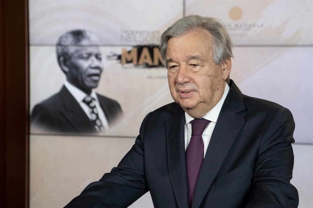 UN Secretary-General, António Guterres. (@NelsonMandela, Twitter)