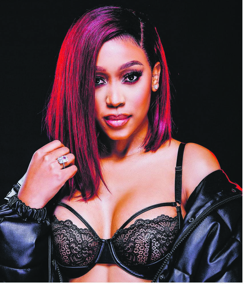 Actress Buhle Samuels is happy to be working with Bras N Things.