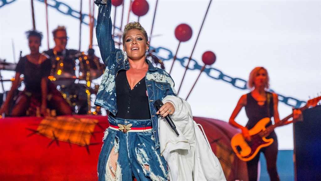 Alecia Beth Moore aka P!ink performs during KAABOO Del Mar at the Del Mar Fairgrounds. Photo by Erika Goldring/ FilmMagic/ Getty Images