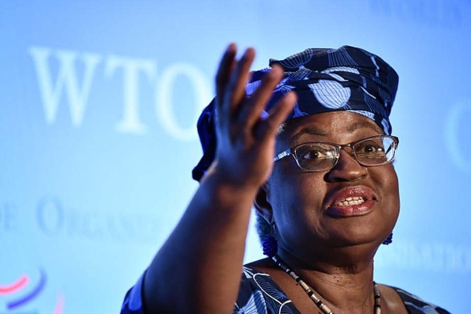 The authors believe Okonjo-Iweala (above) is a solid bet.