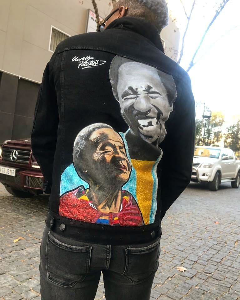 Olwethu Patuleni from Nyanga township in Cape Town was honoured to hear from Somizi after he made a portrait of his parents.

Photo: Supplied