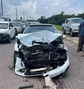 Shebeshxt was involved in an accident on Tuesday, 30 January. 