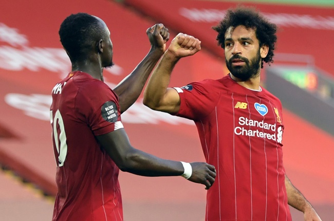 Mohamed Salah and Sadio Mané of Liverpool are both committed Muslims. Photo: Getty Images