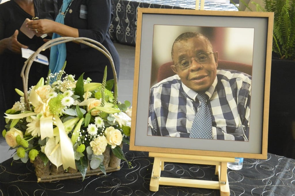 Professor Mochichi Samuel Mokgokong's life was celebrated by his colleagues on Tuesday, 30 January. Photo by Raymond Morare