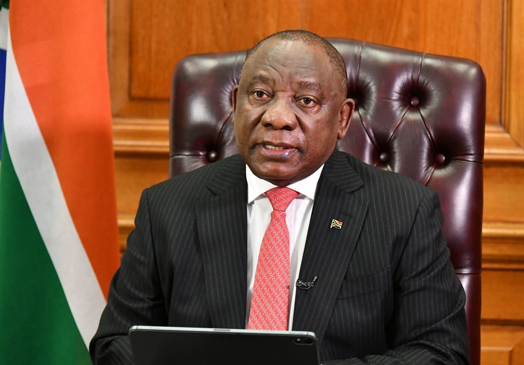 President Cyril Ramaphosa announced government's economic recovery plan on Thursday. Picture: GCIS