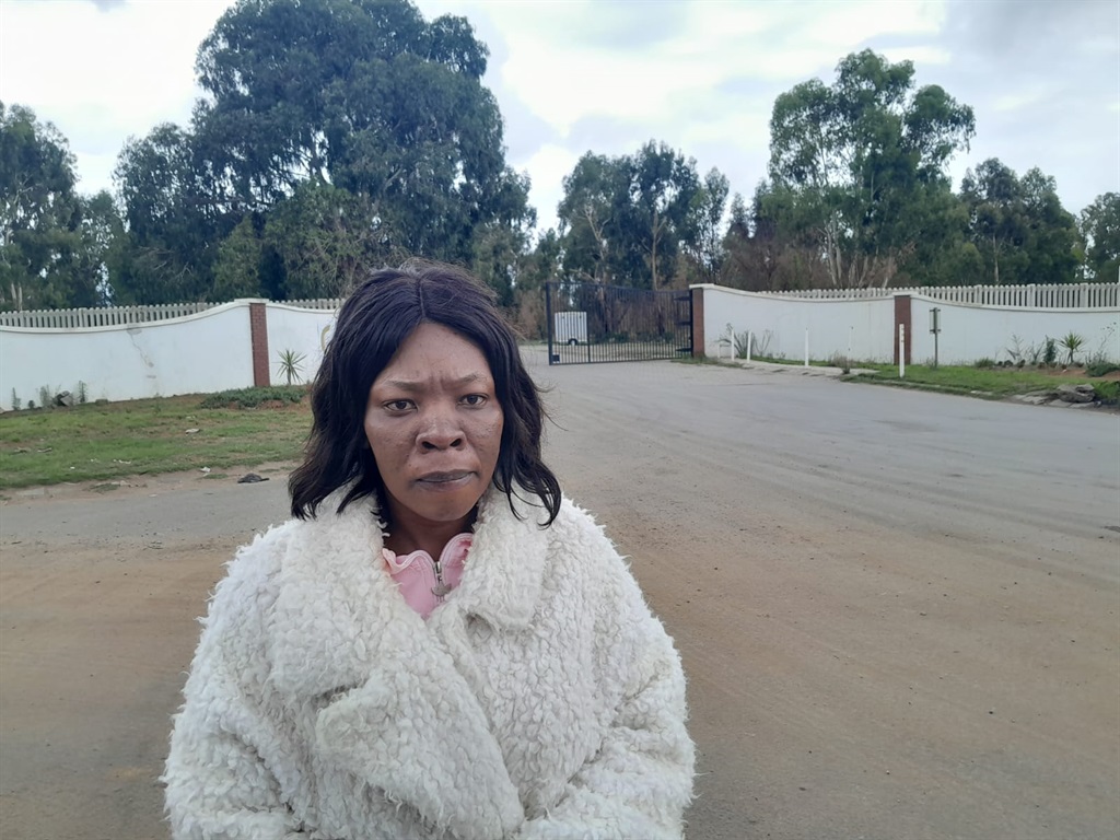 Sbulele Mvoloza is worried about her husband. Photo Happy Mnguni