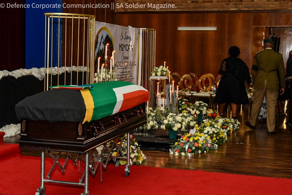 The South African National Defence Force (SANDF) has commemorated two officers who died on duty in the Democratic Republic of the Congo (DRC) on Valentine's Day. (Supplied/SANDF)