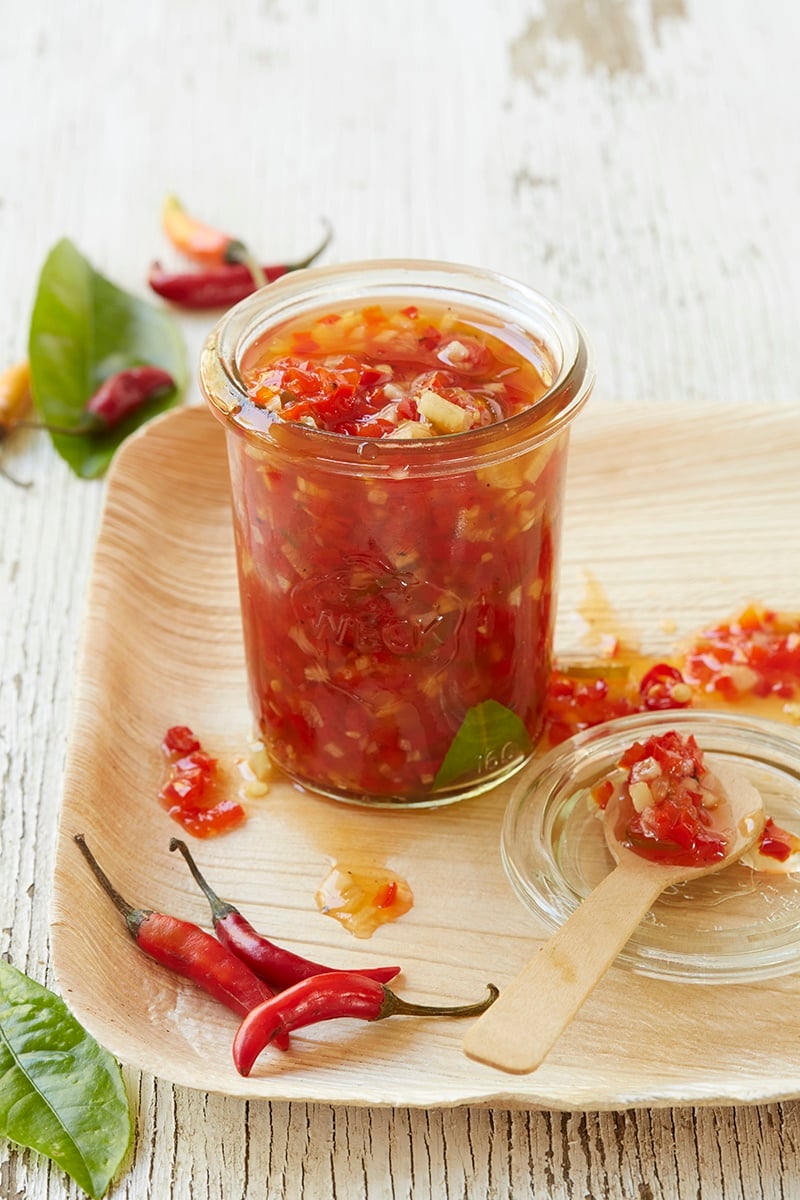 Homemade sweet chilli sauce | Home