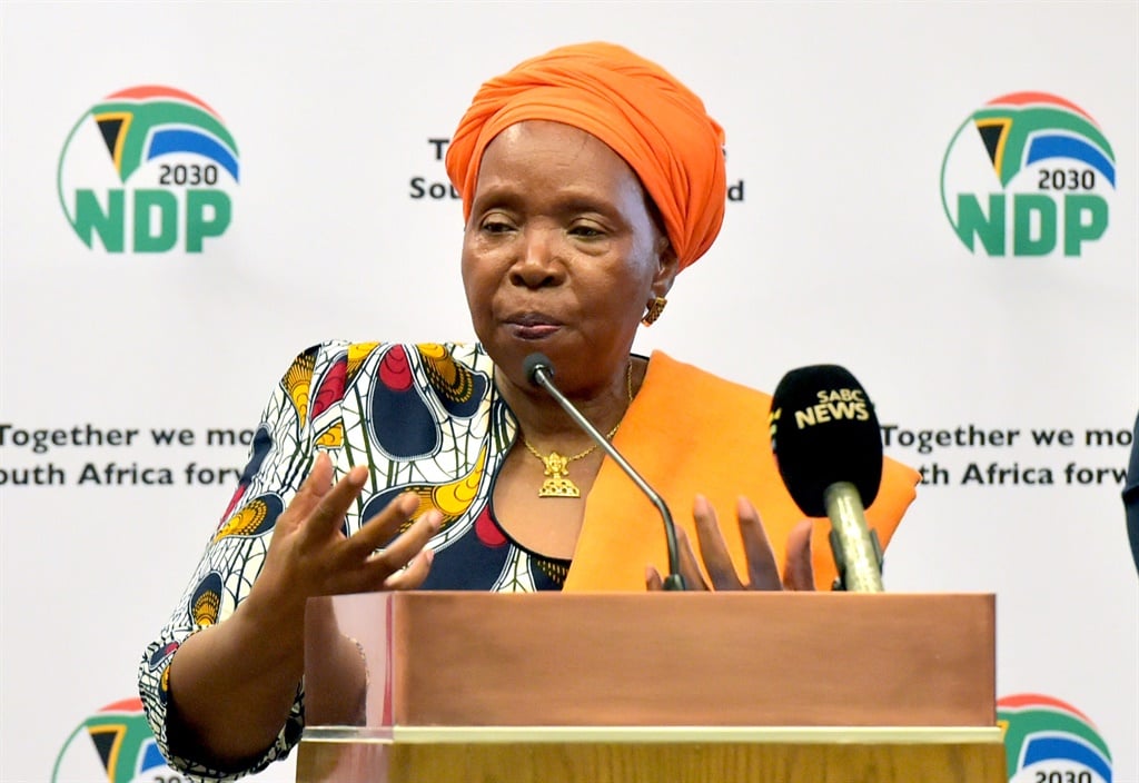 Cooperative Governance and Traditional Affairs Minister Nkosazana Dlamini-Zuma.