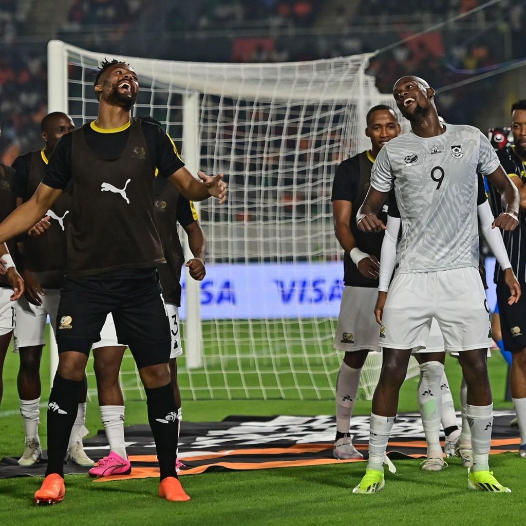 Makgopa and Mokoena added salt to the Moroccan wounds with their awesome celebrations, as the former did a popular South African TikTok dance challenge, known as the Skomota dance.