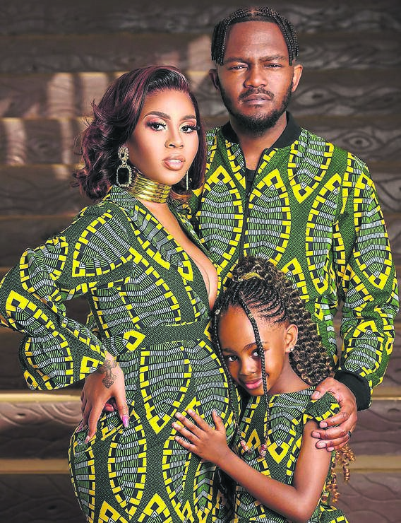 Kwesta, his wife Yolanda and daughter Khai are looking forward to child number two. 