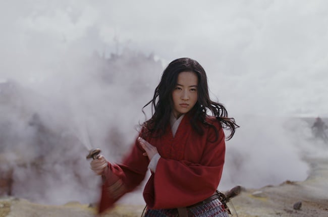 Yifei Liu in Mulan.