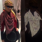 This anti-paparazzi scarf worn by Paris Hilton, Beyoncé makes you 'invisible' in photos