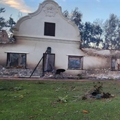 Historic 300-year-old Blaauwklippen Manor House and Jonkershuis gutted in Stellenbosch 