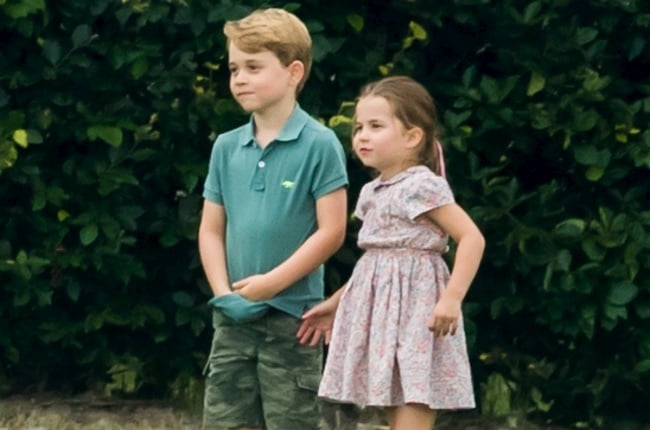 George still mostly wears shorts while Charlotte o