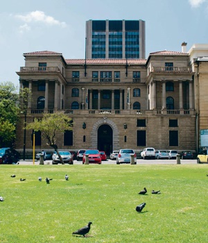 The Herbert Baker-designed building in Pretoria that today houses the National Treasury
PHOTO: HERMAN VERWEY 
