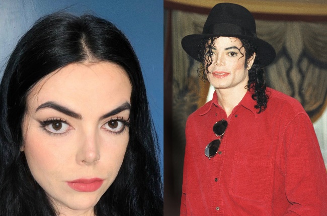 Lorun Elisabeth and Michael Jackson. (PHOTO: Gallo Images/Getty Images/Twitter/@LorunElisabeth