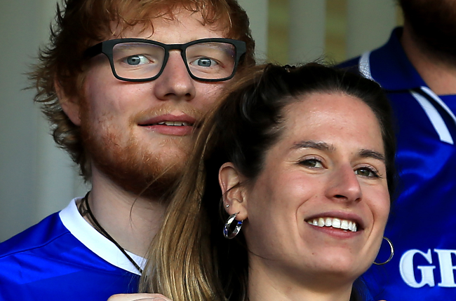 Ed Sheeran and his wife Cherry Seaborn (Photo: Getty Images/Gallo Images)