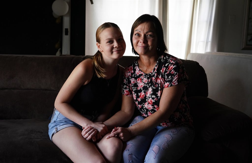 Mom Janine van Dyk with her daughter Danielle Mcgeer.