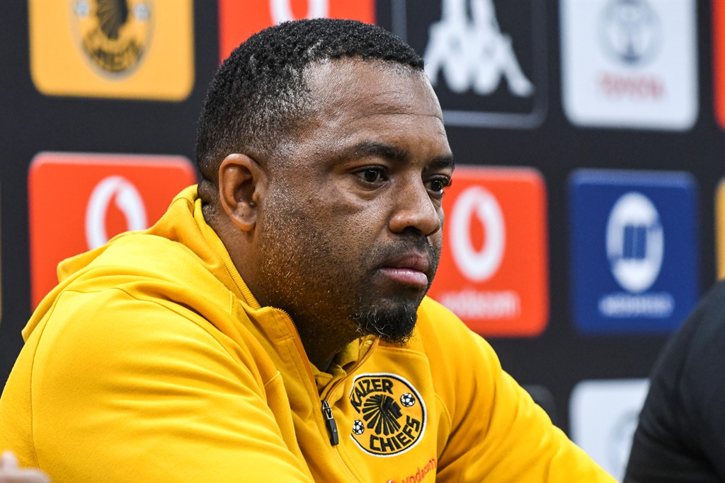 Itumeleng Khune during the Kaizer Chiefs media briefing at Moses Mabhida Stadium on August 04, 2023 in Durban, South Africa. 