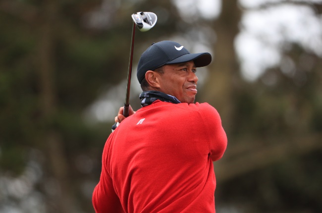 Tiger Woods swinging his club. (PHOTO: Gallo Images/Getty Images)