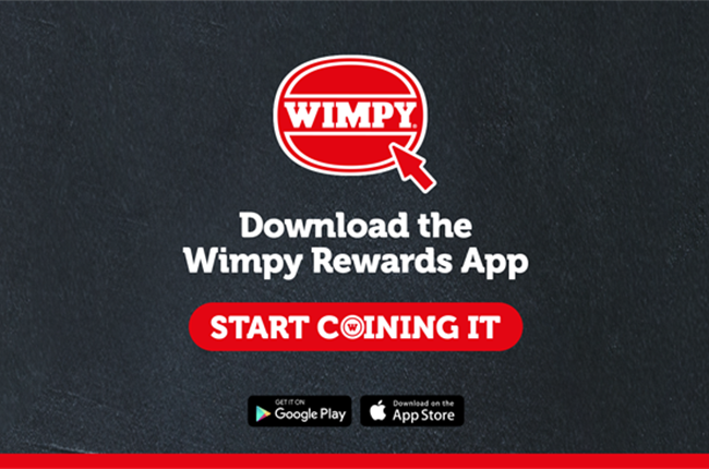 Wimpy Rewards App on the App Store