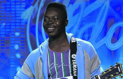 Singer and songwriter Vhudi Mamphwe impressed Idols judges with his song, Yoki Yoki.