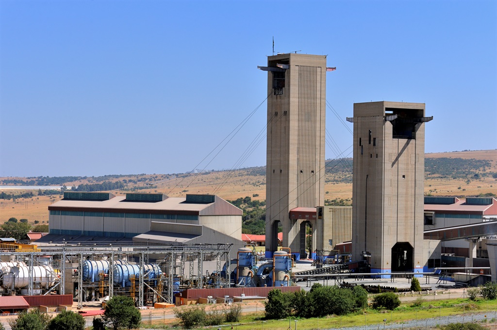 The Mponeng goldmine near Carletonville in Gauteng. 